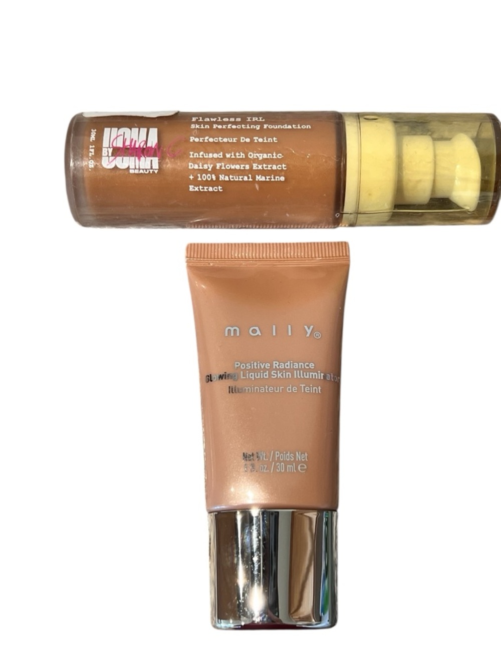Mally Beauty Positive Radiance Liquid Skin Illuminator & UOMA Foundation bundle